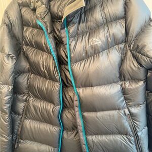 L.L. Bean Gray Quilted Jacket